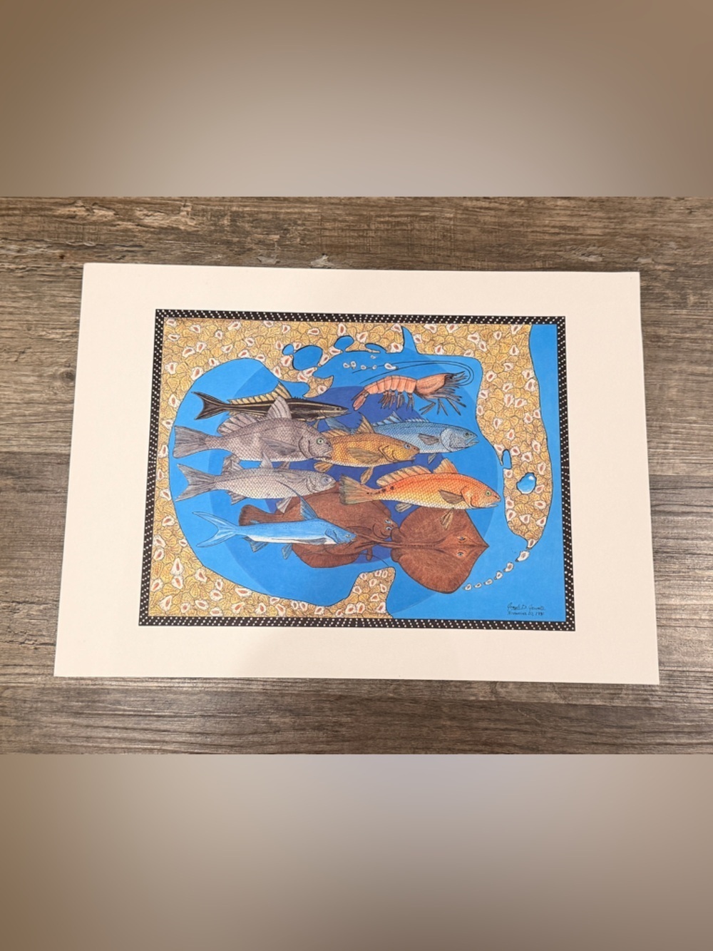 Mississippi Joseph Jewell Marine Scientist Artwork